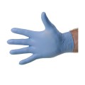 Nitril handschoen blauw18